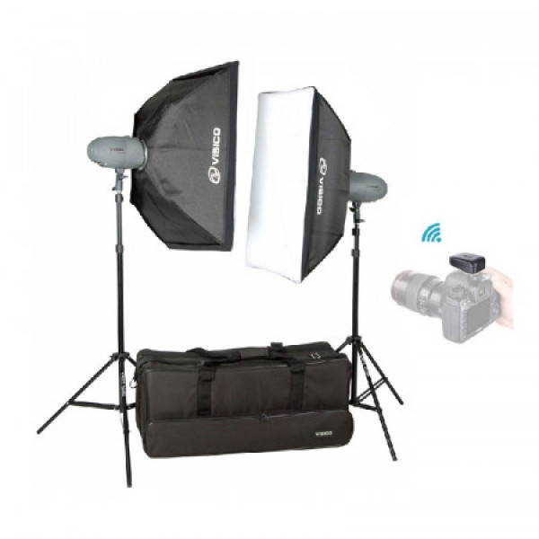 Набір студійного світла Visico VL-300 Softbox KIT